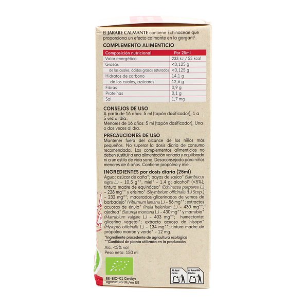 Pranarom Xarope Calmante para Garganta 150 ml