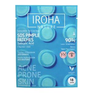 Iroha Nature Sos Pimple Patches 18 unidades