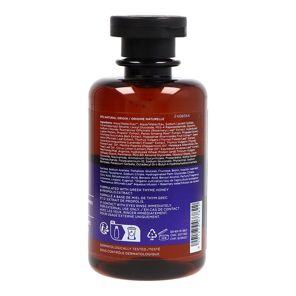 Shampoo Tonificante Antiqueda de Cabelo Apivita para Homens 250ml