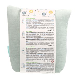 Necessaire de Viagem para Bebê Gel - Shampoo 100ml + Colônia 100ml + Loção 100ml + Creme Bálsamo para Fraldas 100ml 2