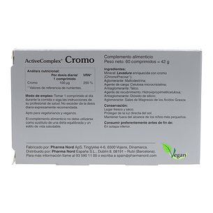 Activecomplex Chrome 100mcg 60 Comps 2