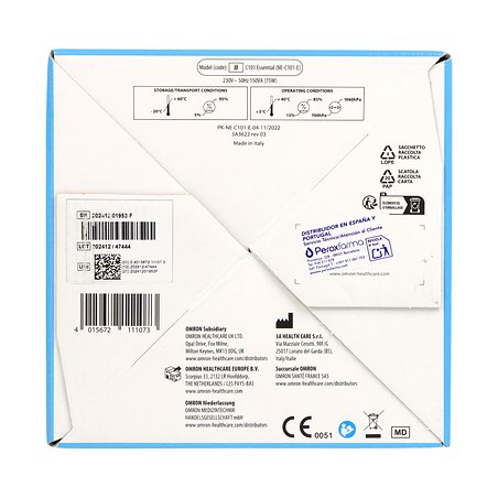 Omron Nebulizador De Compresor Omron C101 Essential 1 Unidad