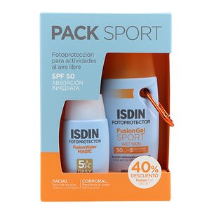 Isdin Fotoprotector Fusion Gel Sport 100ml + 50ml Fusion Water Magic Promo