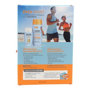 Isdin Fotoprotector Fusion Gel Sport 100ml + 50ml Fusion Water Magic Promo 2