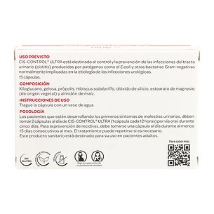 Ciscontrol Ultra 15 Capsulas 2