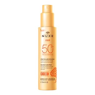 Nuxe Sun Spray Solar Delicioso Spf50 Rostro Y Cuerpo 150 ml