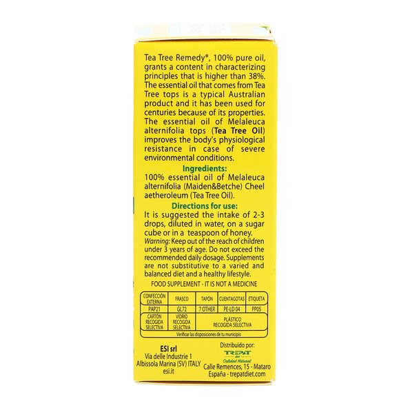 Óleo de Melaleuca 100% Puro 10ml Esi