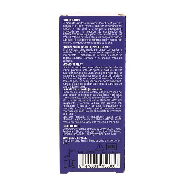 Farmafeet Micosis Pincel 3 En 1 4ml