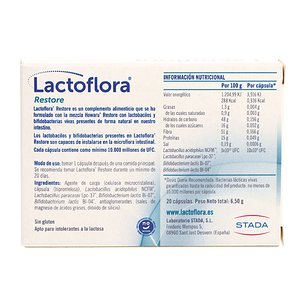 Lactoflora Restore 20 Caps 2