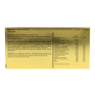Energisil Vigor Senior 30 Cápsulas 2