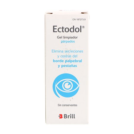 Ectodol Gel de Limpeza de Pálpebras 15 ml