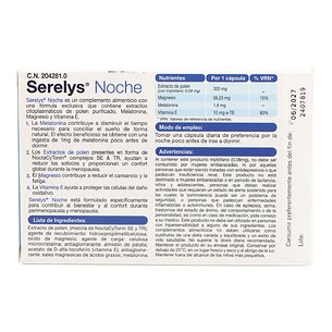 Serelys Noche 30 Caps 2