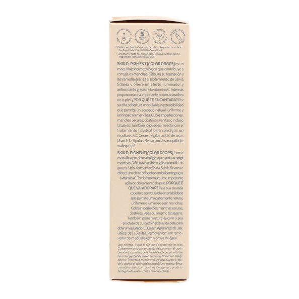 Sensilis Skin Dpigment Color Drops Maquillaje Color 02 Sand