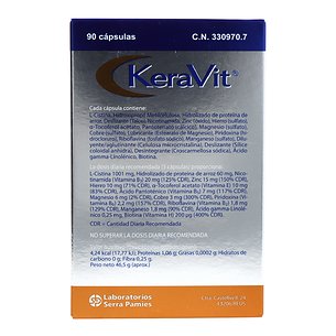 Keravit Cabelo e Unhas 90 Cápsulas 2