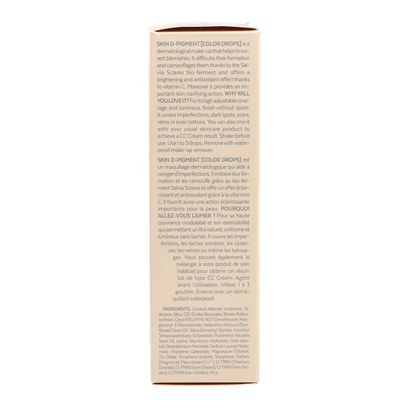 Sensilis Skin Dpigment Color Drops Maquillaje Color 01 Beige