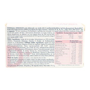 Donna Plus Pregnancy 30 Pearls + 30 Hard Capsules 2