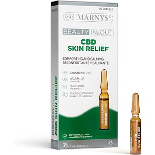 Marnys Beauty In Out CBD Skin Relief 7 Ampolas