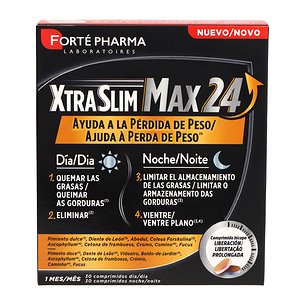 Xtraslim Max 24 30 Comprimidos Dia 30 Comprimido 2
