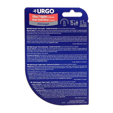 Urgo Filmogel Stick Fortalecedor Unhas Frágeis E