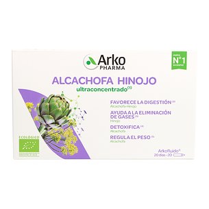 Arkofluido Alcachofa E Hinojo 20 Ampollas 2
