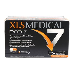 Xls Medical Pro 7 Fat Binder 180 Cápsulas