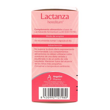 Lactanza Hereditum 28 Cápsulas