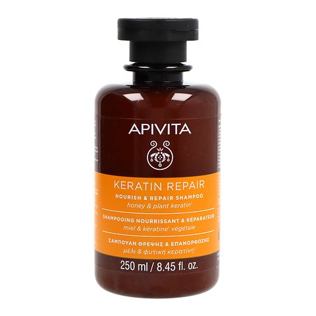 Apivita Keratin Repair Champu Hidratacion Y Suav
