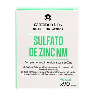 Sulfato De Zinc Nm 90 Capsulas