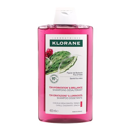 Klorane Feuchtigkeitsspendendes Shampoo mit Kaktusfeige 400 ml