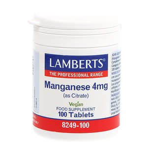 Manganeso 4mg 100tabs 8249 Lamberts