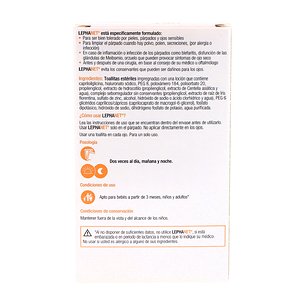 Lephanet 12 Lenços umedecidos para limpeza dos olhos 2