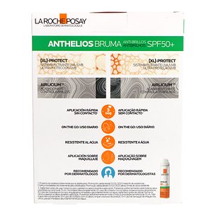 Anthelios Anti-Shine Mist Spf50 2x75ml Promo 2