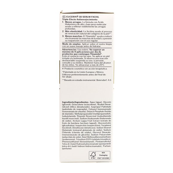 Eucerin Hyaluron Filler Elastizität 3D Serum 30ml