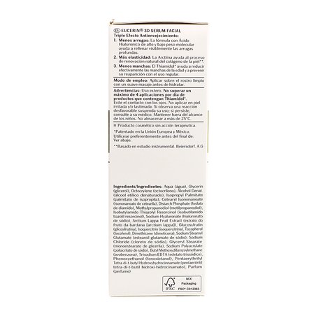 Eucerin Hyaluron Filler Elastizität 3D Serum 30ml