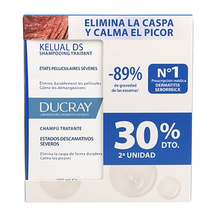 Ducray Kelual Ds Shampoo 2x100 ml Promo 2