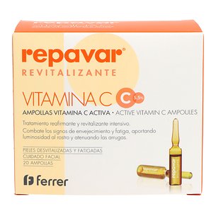 Repavar Revitalizante Vitamina C 20 Ampollas