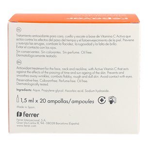 Repavar Revitalizante Vitamina C 20 Ampollas 2
