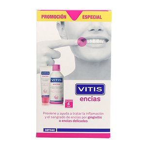Promoção Creme Dental Vitis Gums 100ml + Enxaguante Bucal 500ml 2