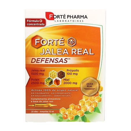 Forte Royal Jelly Defenses 20 Ampolas