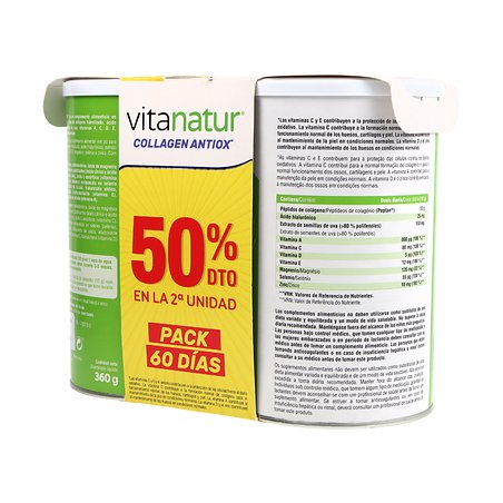 Vitanatur Collagen Antiox 2x360 g Promo