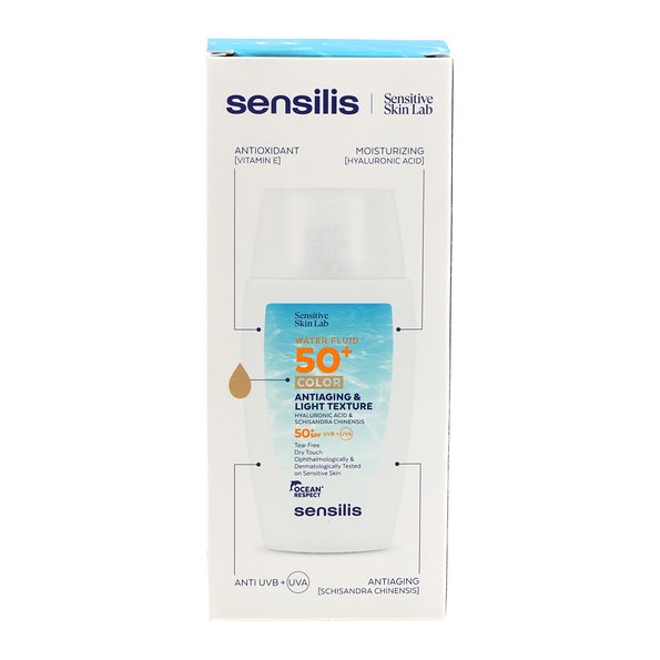 Sensilis Water Fluid FPS 50 Fotoprotetor 1 Pacote