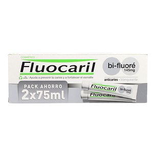 Fluocaril Bifluore 145mg Pasta Blanqueadora 2x75 ml Promo 2