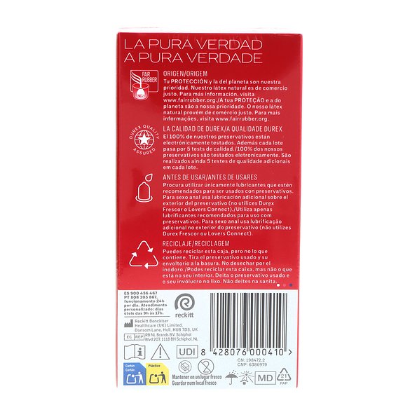 Durex Sensitivo Suave Xl 10 Uds