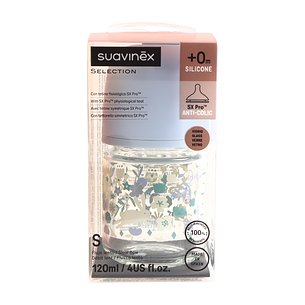 Biberon Suavinex Vidrio Silicona 120 ml 2