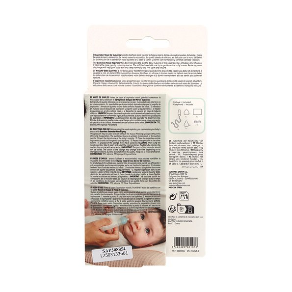Aspirador Nasal Suavinex + 0 Meses