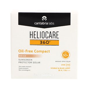 Heliocare 360 Spf 50 Oilfree Compact Protector Solar 10 g 2
