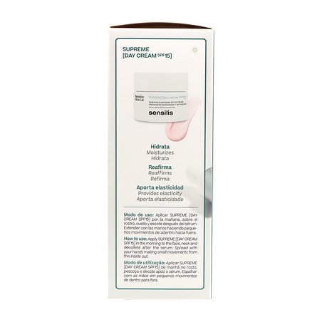 Sensilis Supreme Day 50ml + Supreme Booster 15ml Promoção