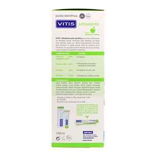Vitis Orthodontic Pasta 100 ml + Colutorio 500 ml Promo 2