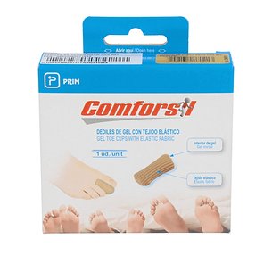 Protetor de dedos em gel Comforgel com tecido elástico 1 unidade