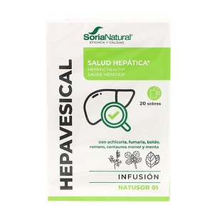 Natusor 01 Infusão Hepavesical Soria Natural 20 Envelopes R03029
